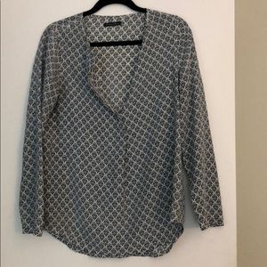 Madewell Silk Pattern Blouse
